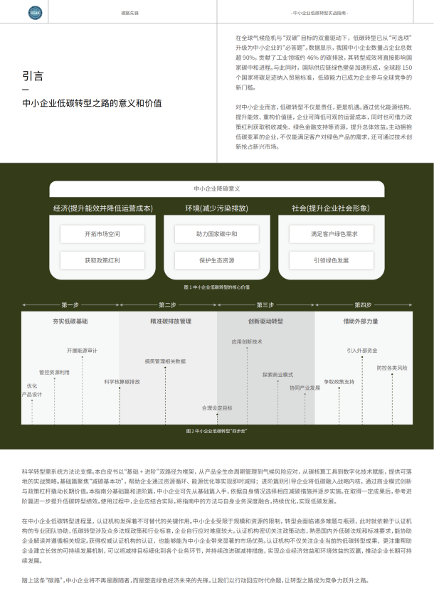 英格尔认证《中小企业低碳之路指南》白皮书发布